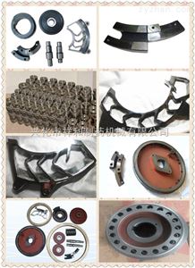 ZP33/19/35D压片机配件、压片机加料器、压轮、铜蜗轮、上轨道盘